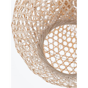 Lampa rattanowa wisząca Ubud 40cm | Styl Boho | Decolab24