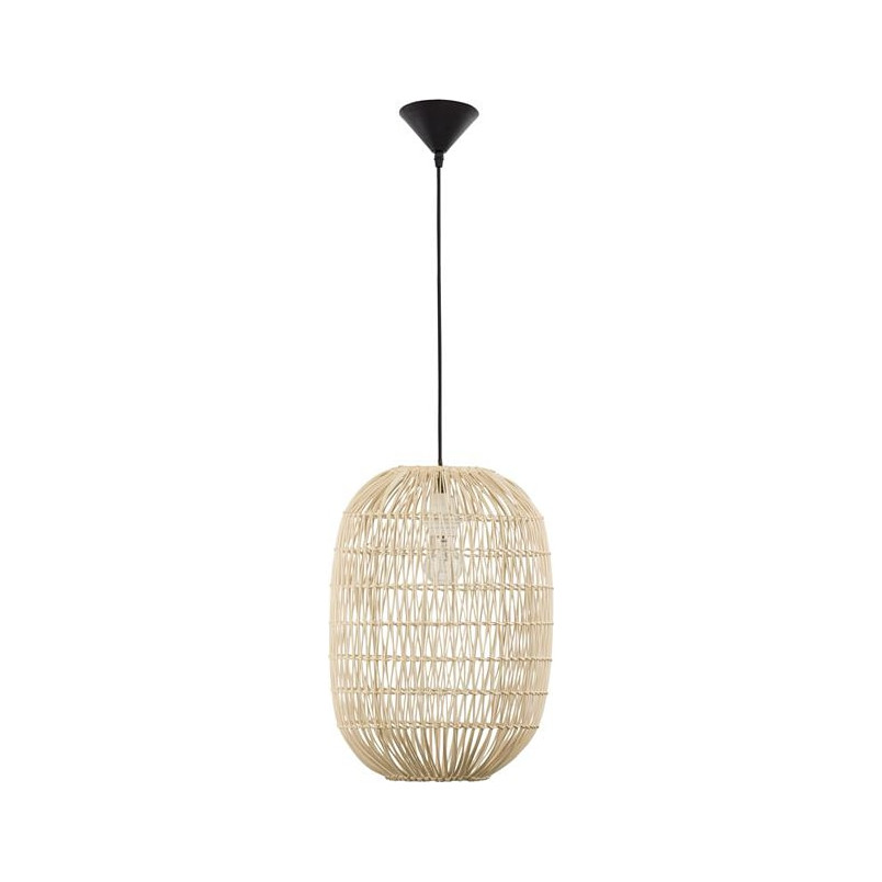 Lampa rattanowa wisząca Boho Ubud - Decolab24