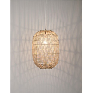 Lampa rattanowa wisząca Boho Ubud - Decolab24