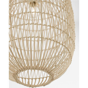 Lampa rattanowa wisząca Boho Ubud - Decolab24