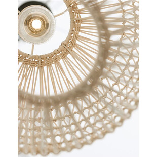 Lampa rattanowa wisząca Boho Ubud - Decolab24