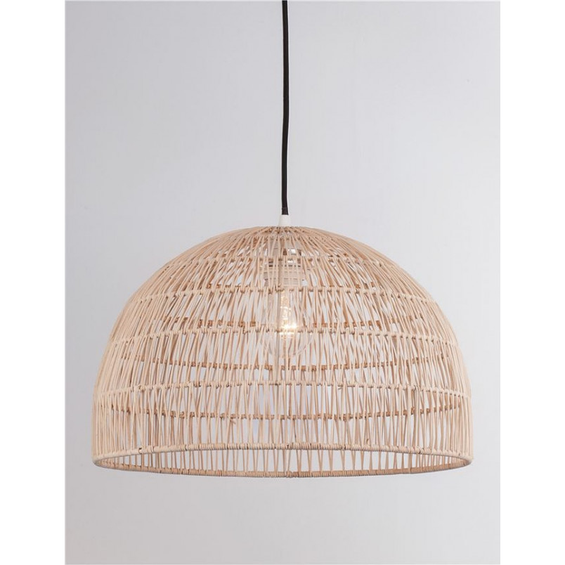 Lampa Rattanowa Wisząca Boho Ubud 40cm - Decolab24