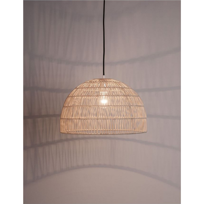Lampa Rattanowa Wisząca Boho Ubud 40cm - Decolab24