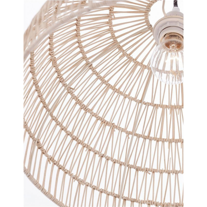 Lampa Rattanowa Wisząca Boho Ubud 40cm - Decolab24