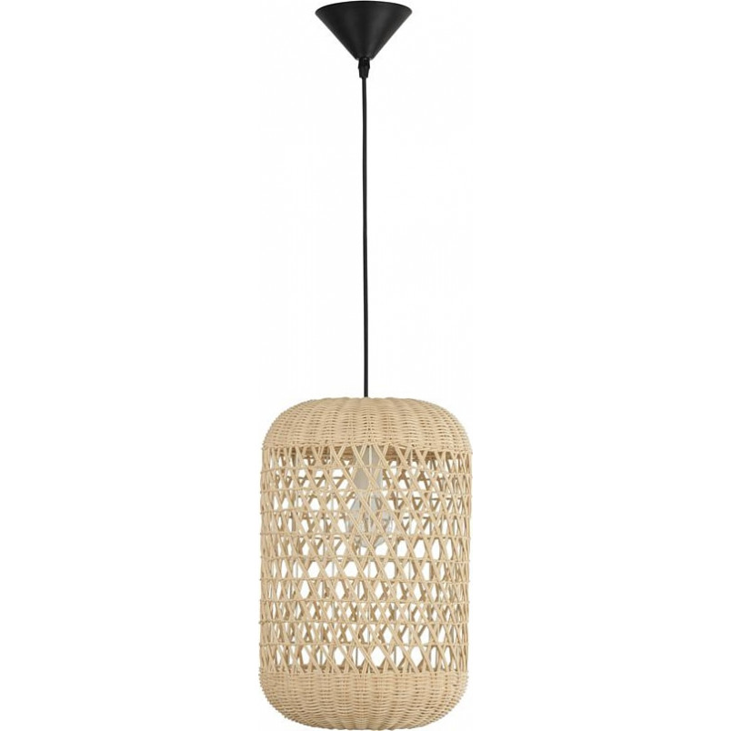 Lampa rattanowa wisząca boho Penida Long | Decolab24