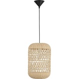 Lampa rattanowa wisząca boho Penida Long | Decolab24