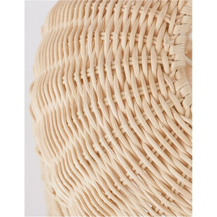 Lampa rattanowa wisząca boho Penida Long | Decolab24