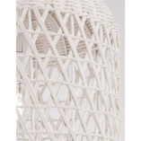 Lampa rattanowa boho Penida Long - Decolab24 | Biała