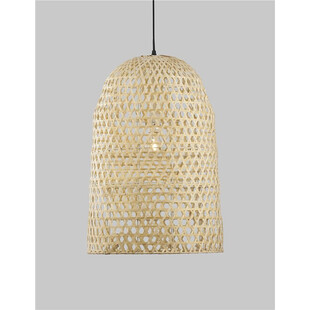 Lampa rattanowa wisząca boho Penida | Decolab24