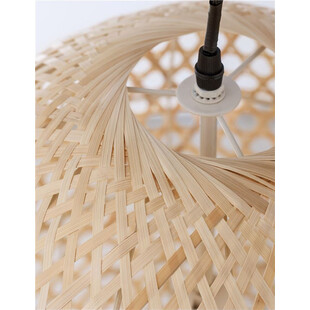 Lampa rattanowa wisząca boho Penida | Decolab24