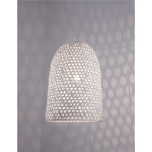 Lampa rattanowa wisząca boho Penida - Decolab24
