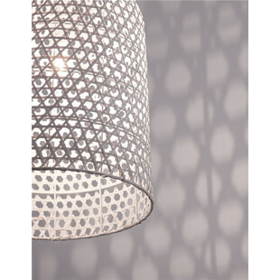 Lampa rattanowa wisząca boho Penida - Decolab24