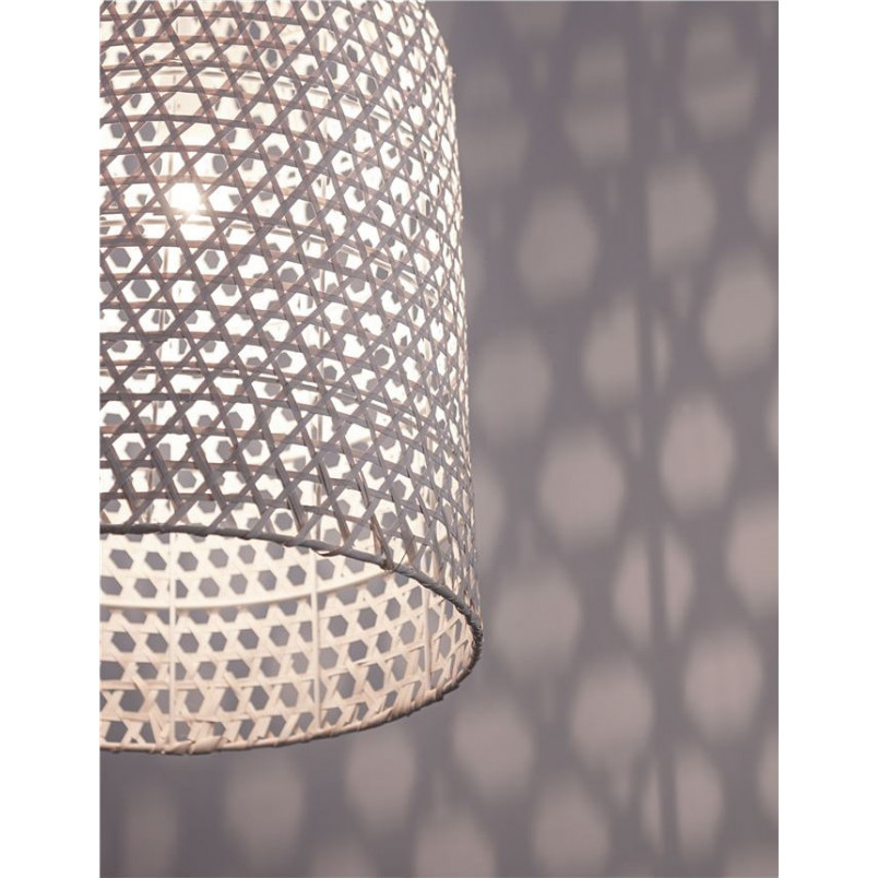 Lampa rattanowa wisząca boho Penida - Decolab24