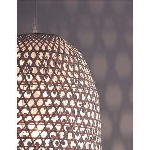 Lampa rattanowa wisząca boho Penida - Decolab24