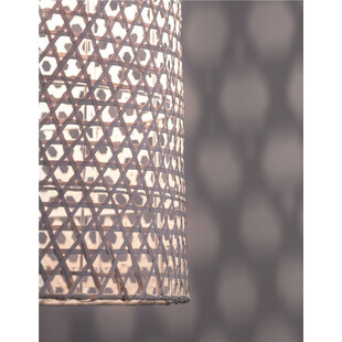 Lampa rattanowa wisząca boho Penida - Decolab24