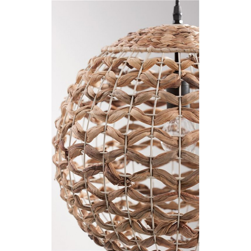 Lampa rattanowa wisząca kula Denpasar | Decolab24