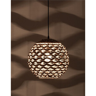 Lampa rattanowa wisząca kula Denpasar 40cm | Decolab24