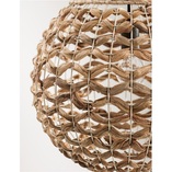 Lampa rattanowa wisząca kula Denpasar 40cm | Decolab24