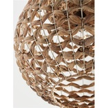 Lampa rattanowa wisząca kula Denpasar 40cm | Decolab24