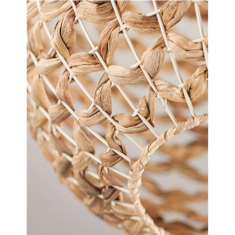 Lampa rattanowa wisząca kula Denpasar 40cm | Decolab24