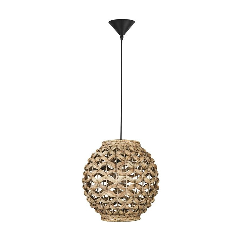 Lampa rattanowa wisząca kula Denpasar 30cm | Decolab24