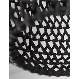 Lampa rattanowa wisząca Lombok czarna | Decolab24