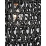 Lampa rattanowa wisząca Lombok czarna | Decolab24