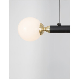 Lampa wisząca LED Reya: Szklane kule, nowoczesny design