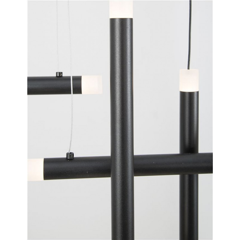 Lampa wisząca LED Reya: Szklane kule, nowoczesny design