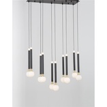 Lampa wisząca Reya LED - czarno-białe kule | Decolab24