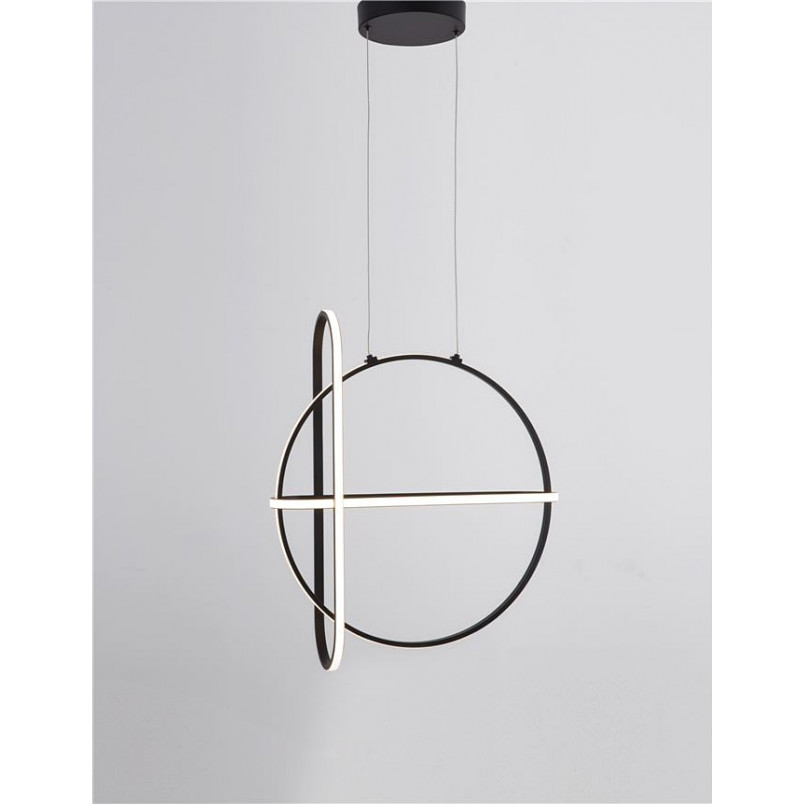 Lampa wisząca Gallo Round LED | Nowoczesny design, 52cm