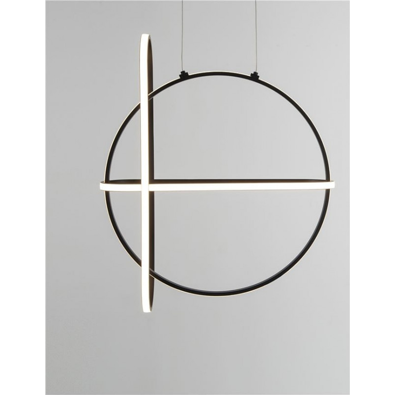 Lampa wisząca Gallo Round LED | Nowoczesny design, 52cm