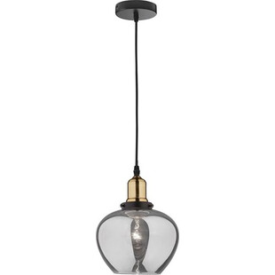 Lampa Wisząca Loft Tamigo | Szklana, Czarna | Decolab24