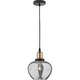 Lampa Wisząca Loft Tamigo | Szklana, Czarna | Decolab24