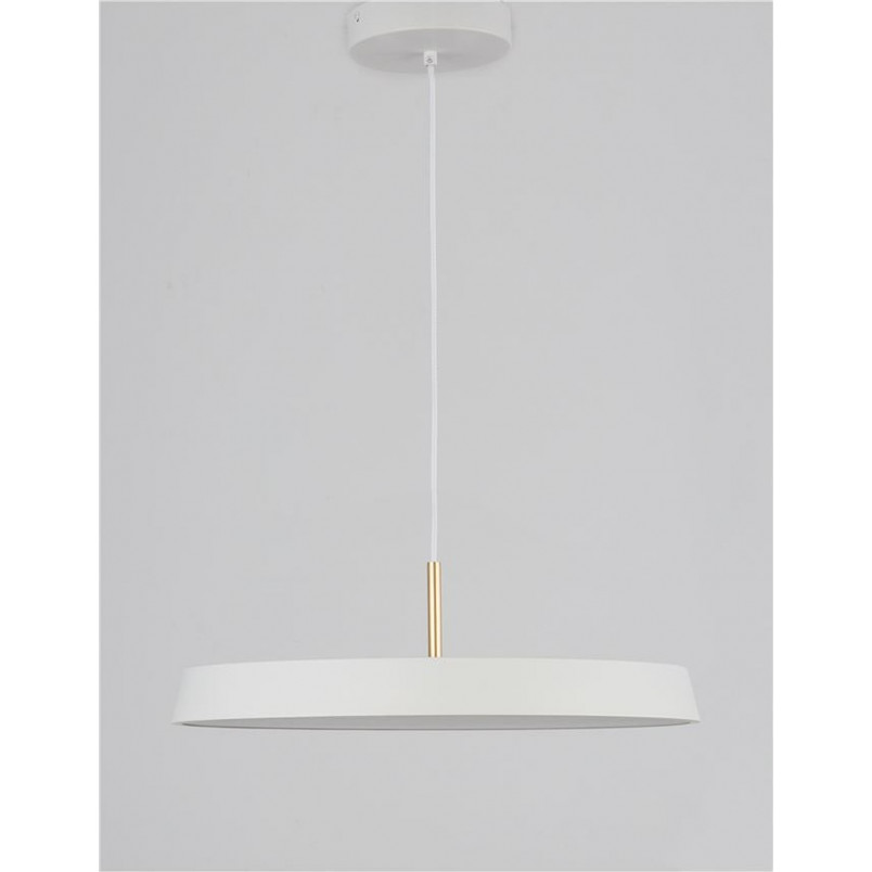 Lampa wisząca LED Alto 50cm biała - Decolab24