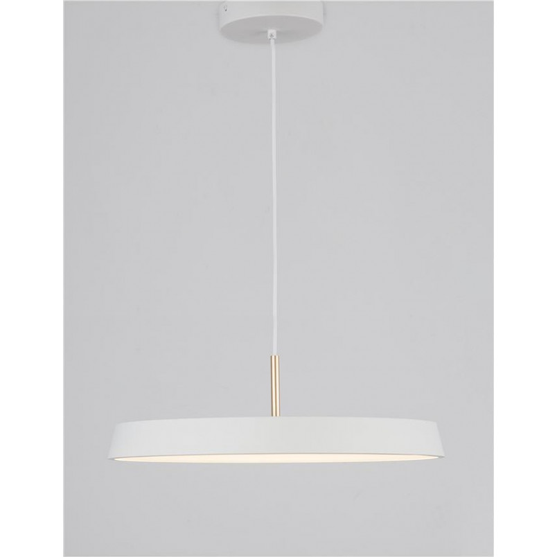 Lampa wisząca LED Alto 50cm biała - Decolab24