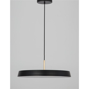 Lampa wisząca LED Alto: Designerski czarny styl | Decolab24