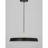 Lampa wisząca LED Alto: Designerski czarny styl | Decolab24