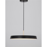 Lampa wisząca LED Alto: Designerski czarny styl | Decolab24