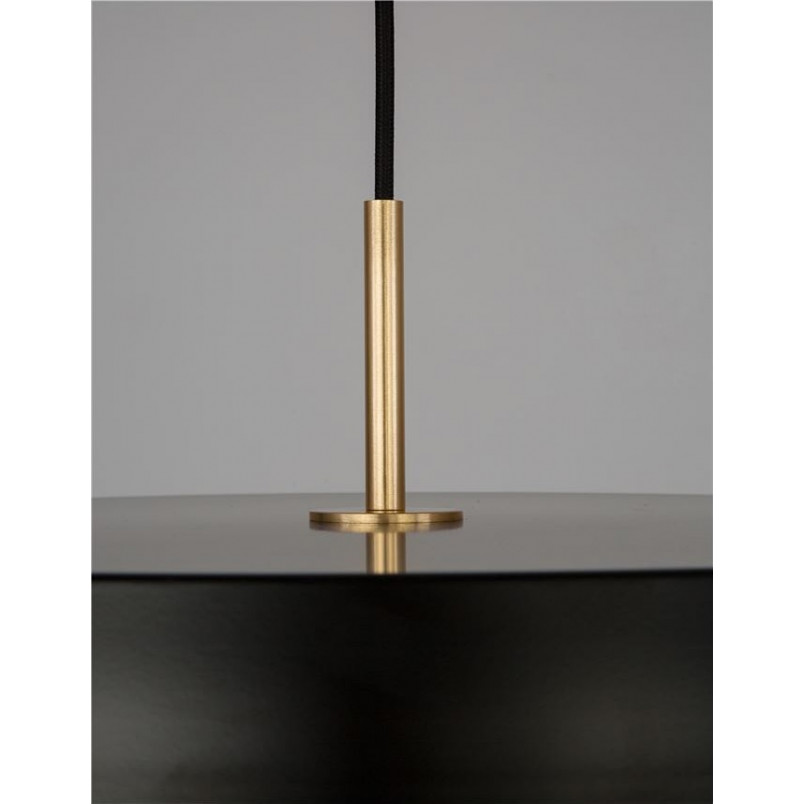 Lampa wisząca LED Alto: Designerski czarny styl | Decolab24