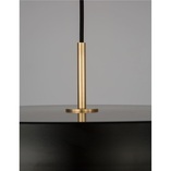 Lampa wisząca LED Alto: Designerski czarny styl | Decolab24