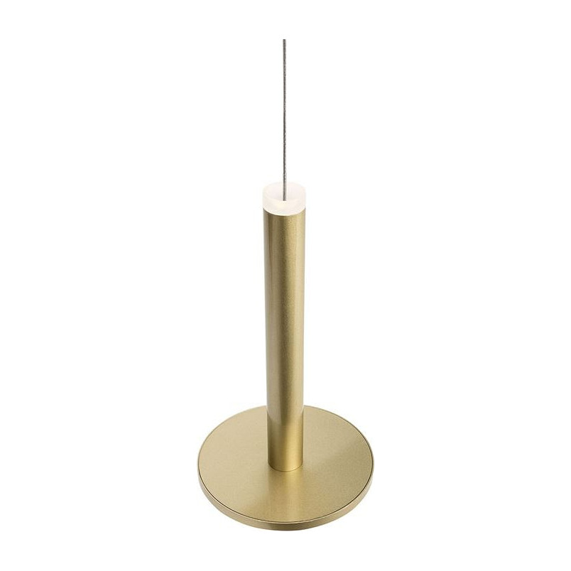 Złota lampa wisząca LED Plato - Glamour | Decolab24