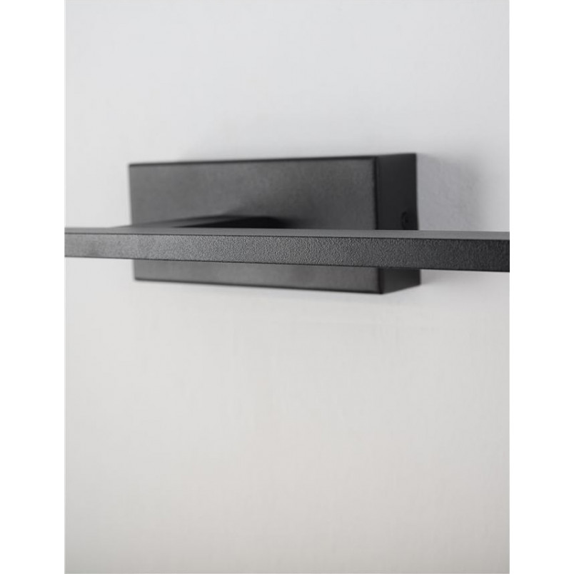Kinkiet łazienkowy LED Cleos - czarny, 41,5cm | Decolab24