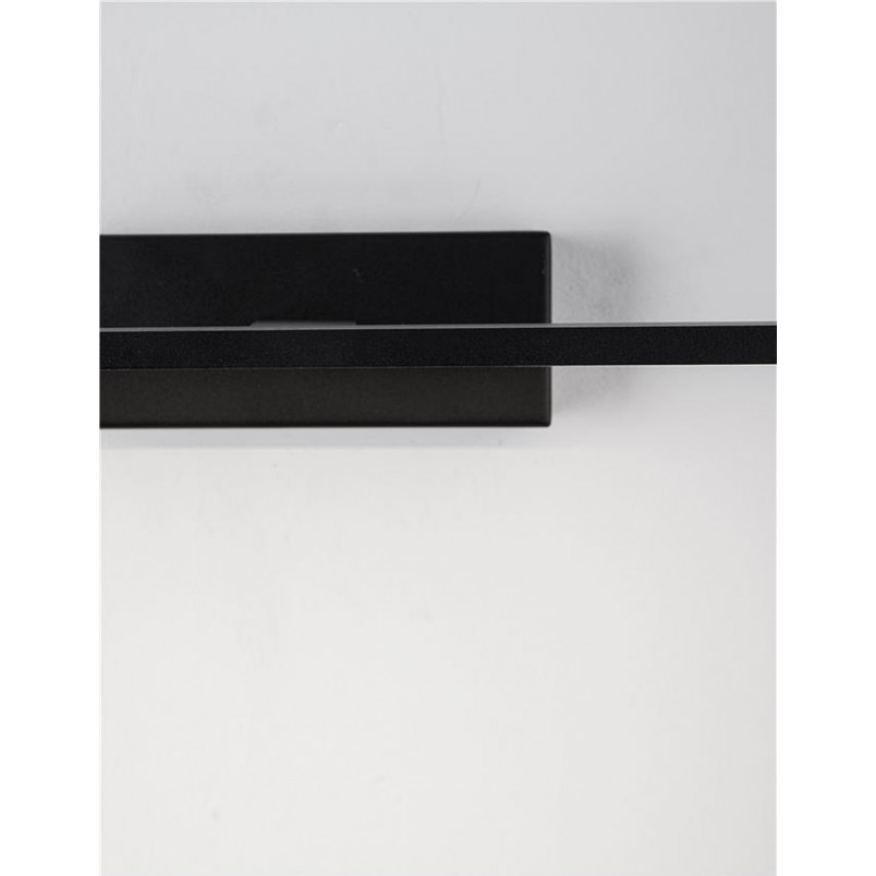 Kinkiet łazienkowy LED Cleos - czarny, 41,5cm | Decolab24