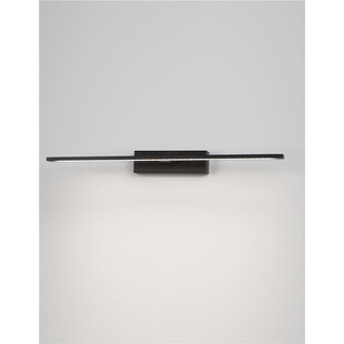 Kinkiet łazienkowy LED Cleos 62cm czarny | Decolab24