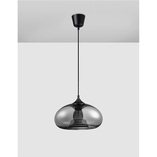 Lampa wisząca Zandor - nowoczesny design, szkło i chrom | Decolab24