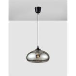 Lampa wisząca Zandor - nowoczesny design, szkło i chrom | Decolab24