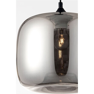 Lampa wisząca szklana Zandor II | Nowoczesny design, E27