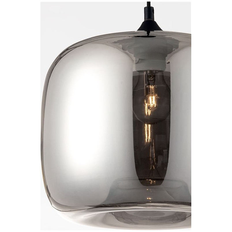 Lampa wisząca szklana Zandor II | Nowoczesny design, E27
