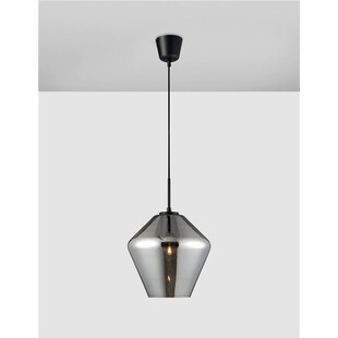 Lampa wisząca szklana Renne | Chrom, E27 | Decolab24